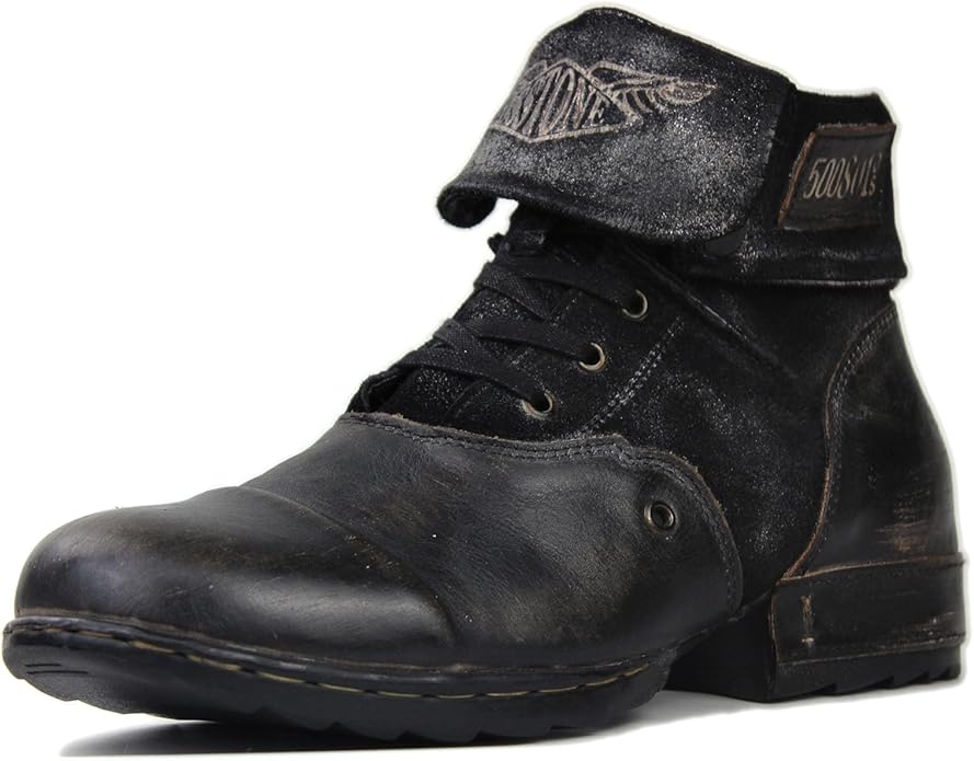 Men Foldable Vintage Chukka Boots OS-5008-8-US-R