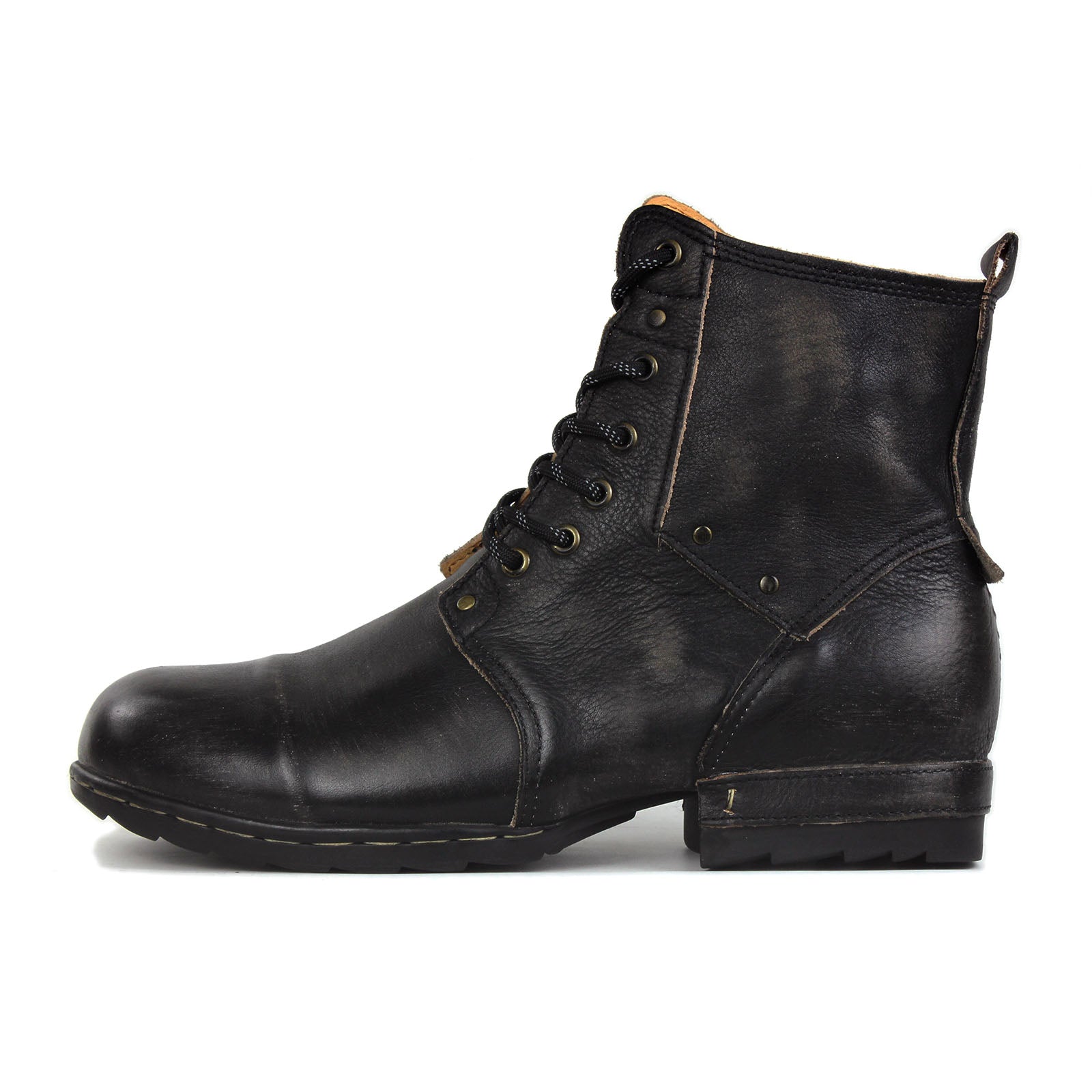 Bottines en cuir pour homme OSS-6015-6-Retro Brown