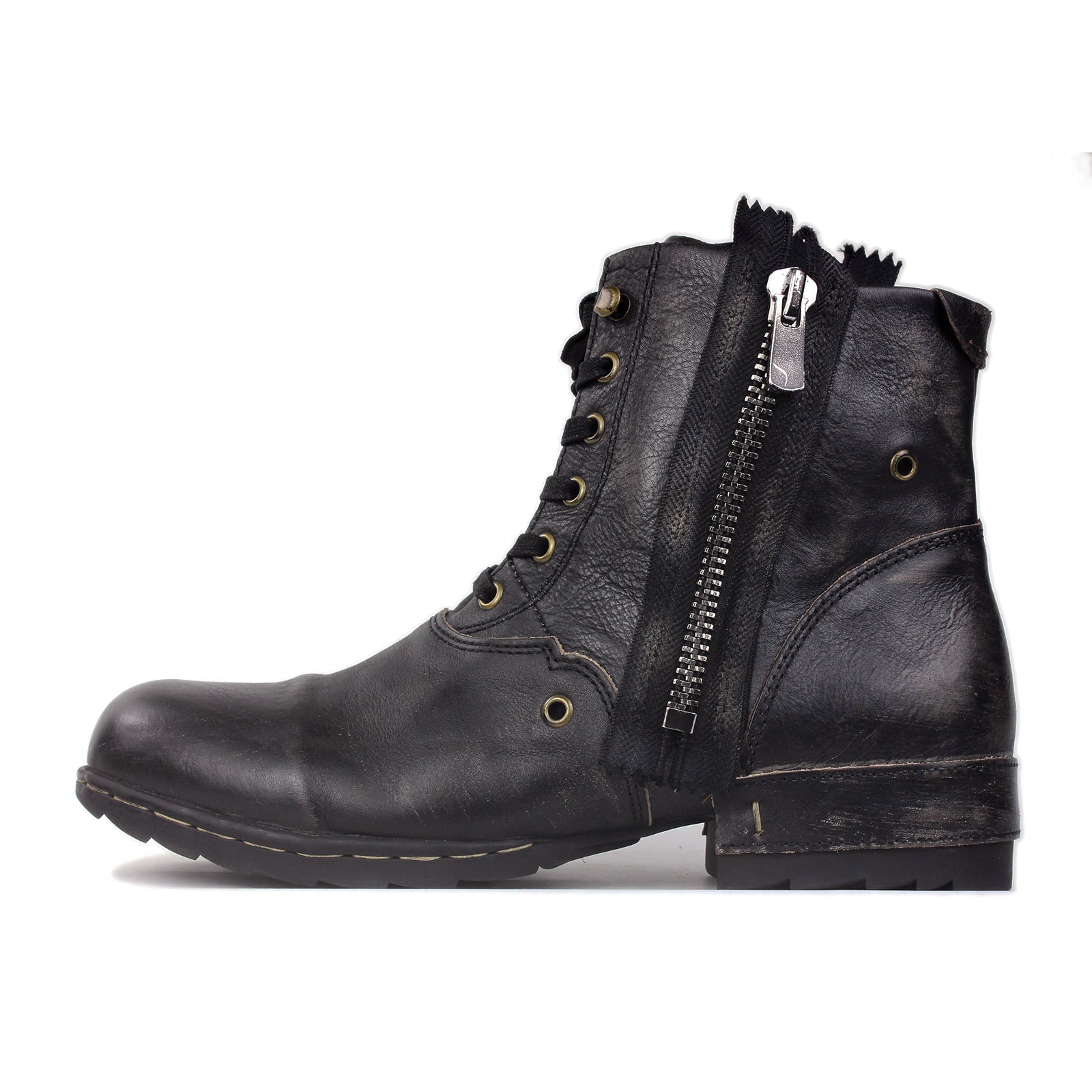 Bottines en cuir pour homme OS-5008-8-EF