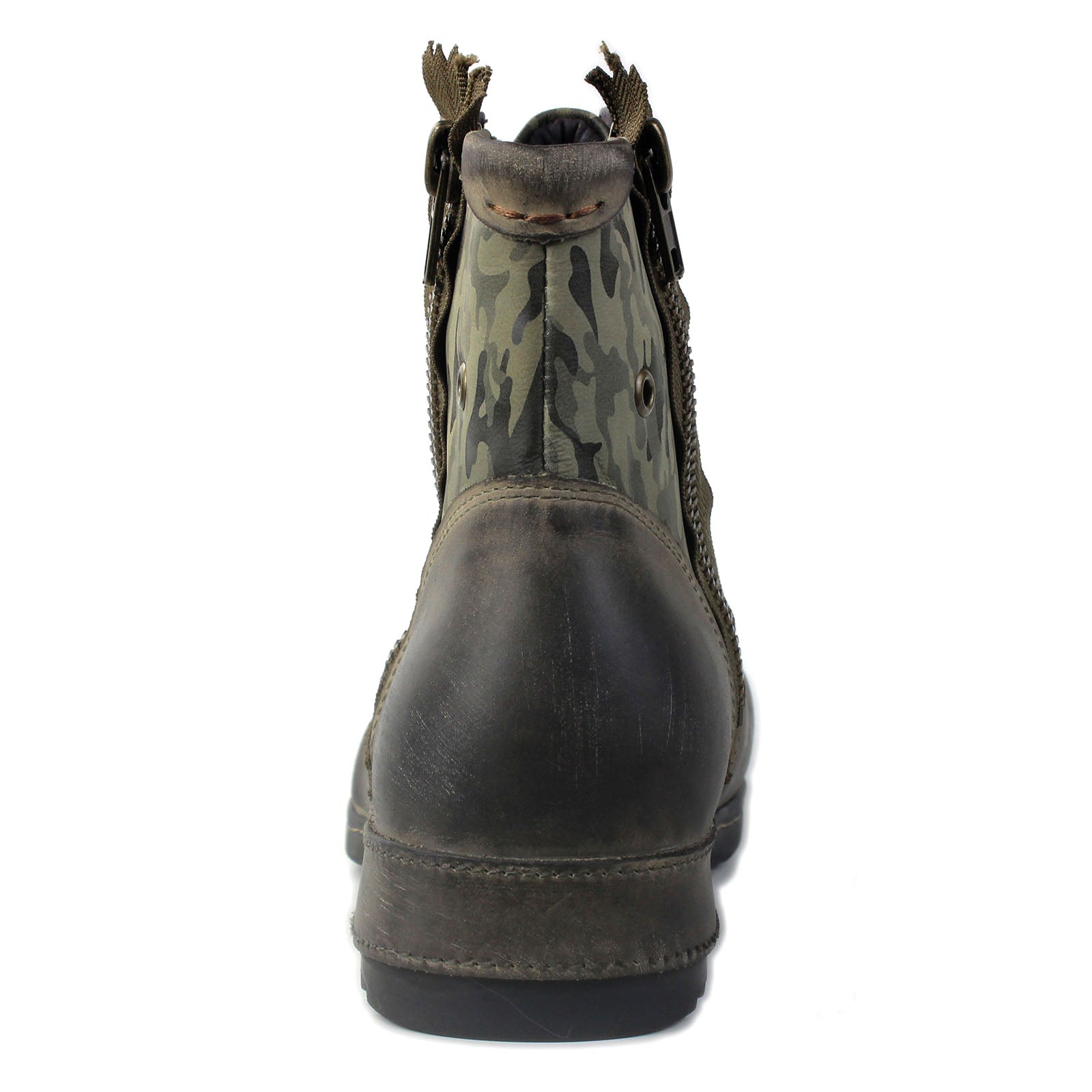 Herren-Lederstiefeletten