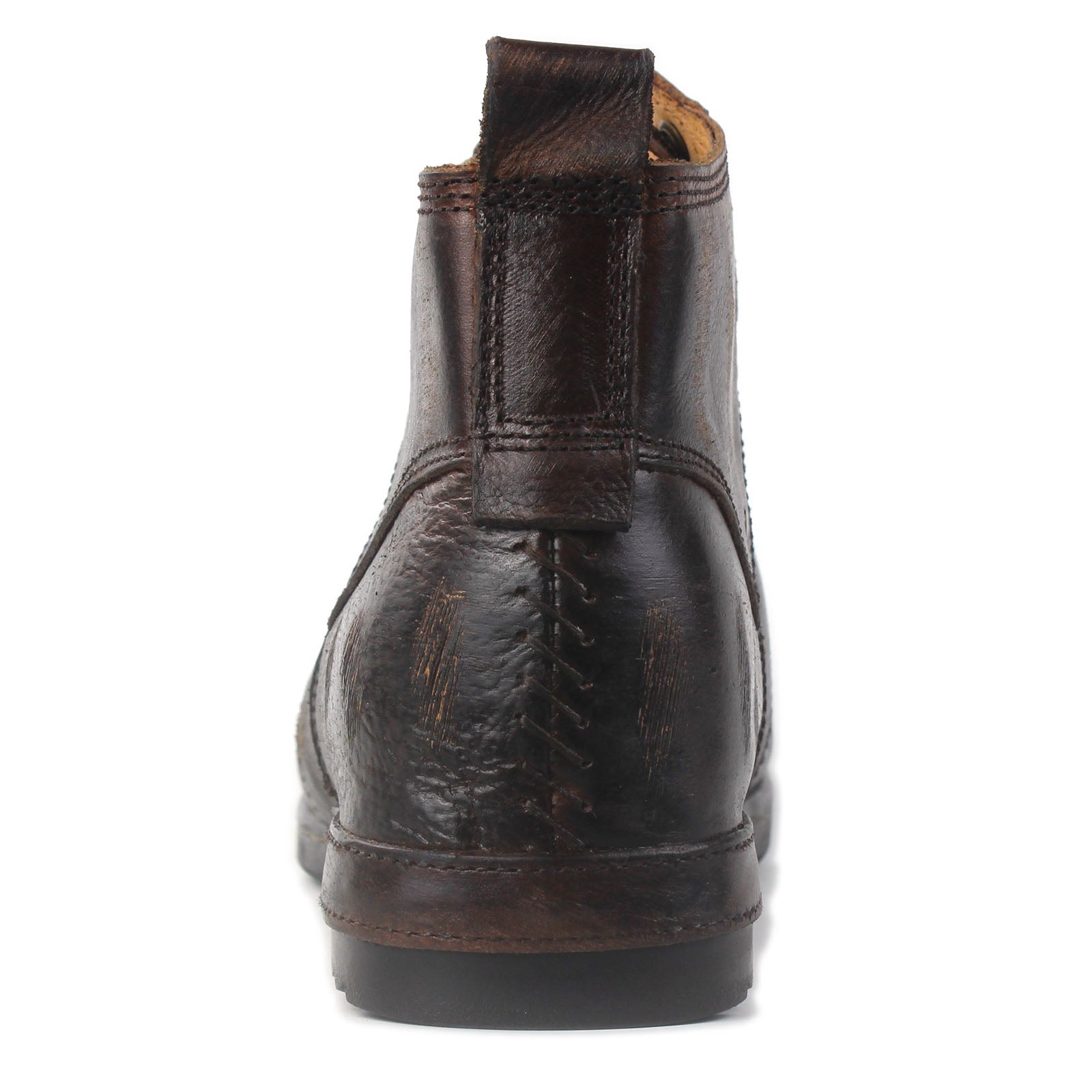 Bottines en cuir pour homme OSS-6015-3-F marron vieilli