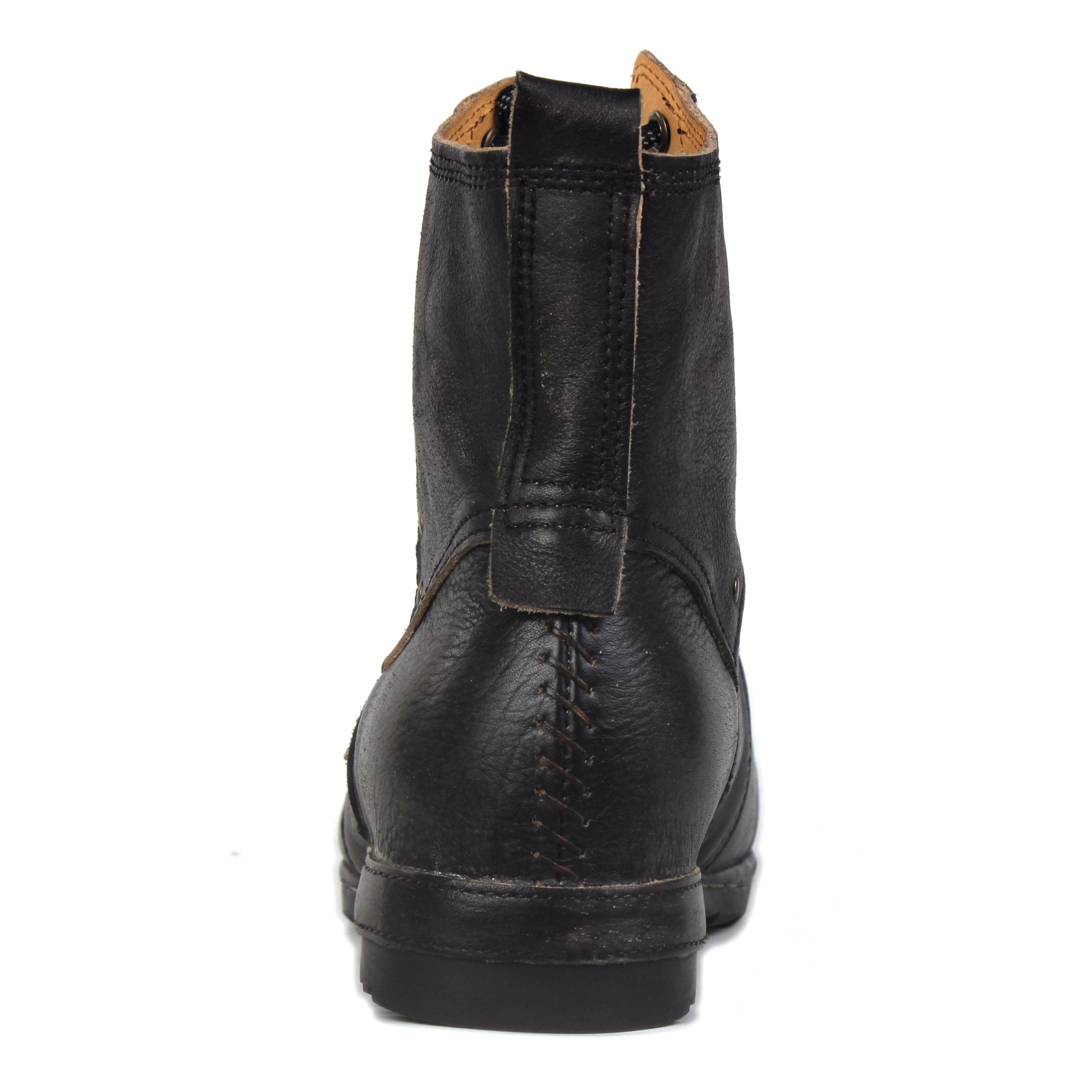 Herren-Lederstiefeletten