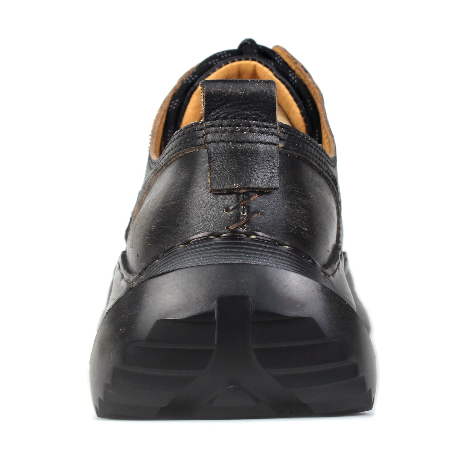 Bottes de moto en cuir pour homme, style sport et marche, style vintage, OS-5008-S-2, marron