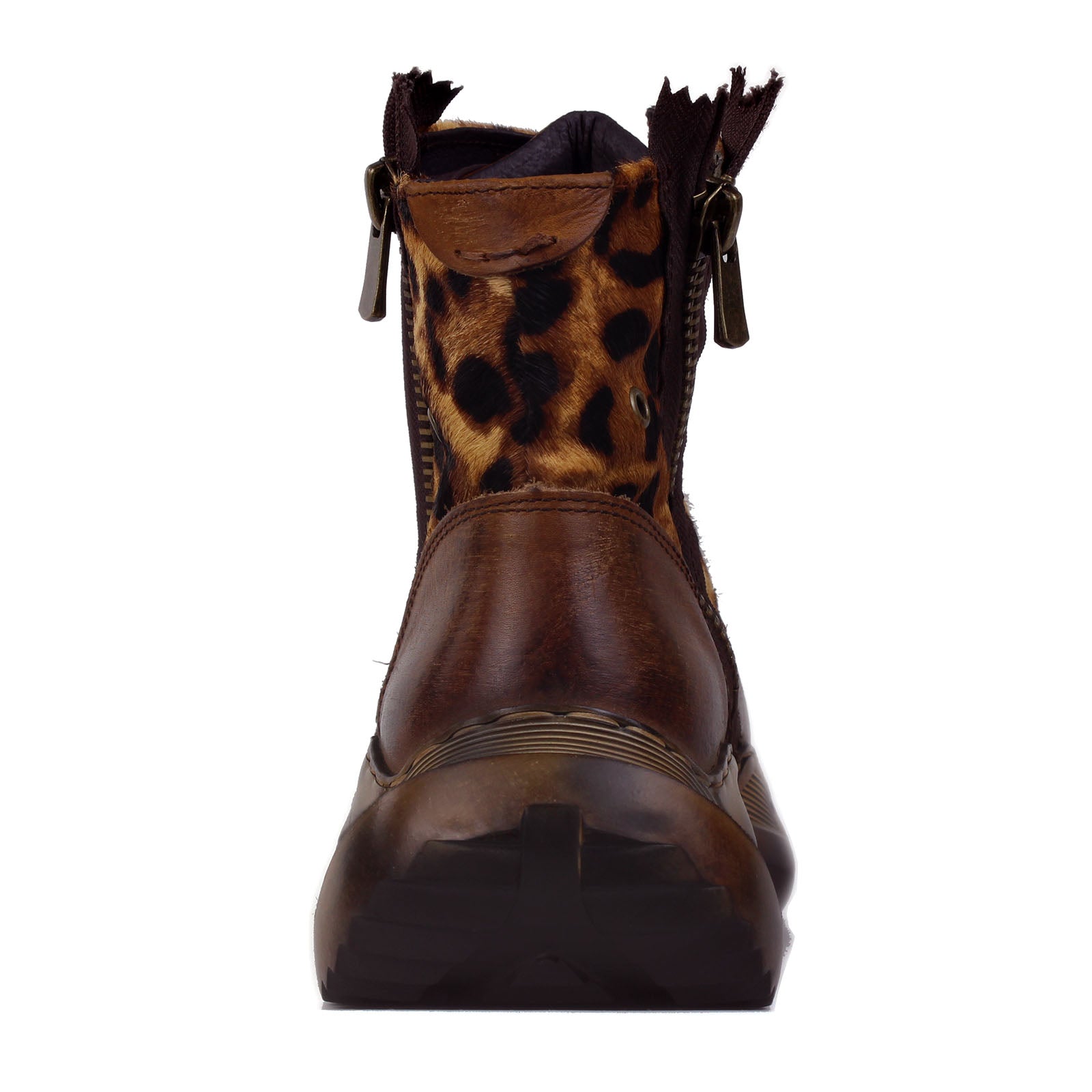 Herren-Lederstiefeletten