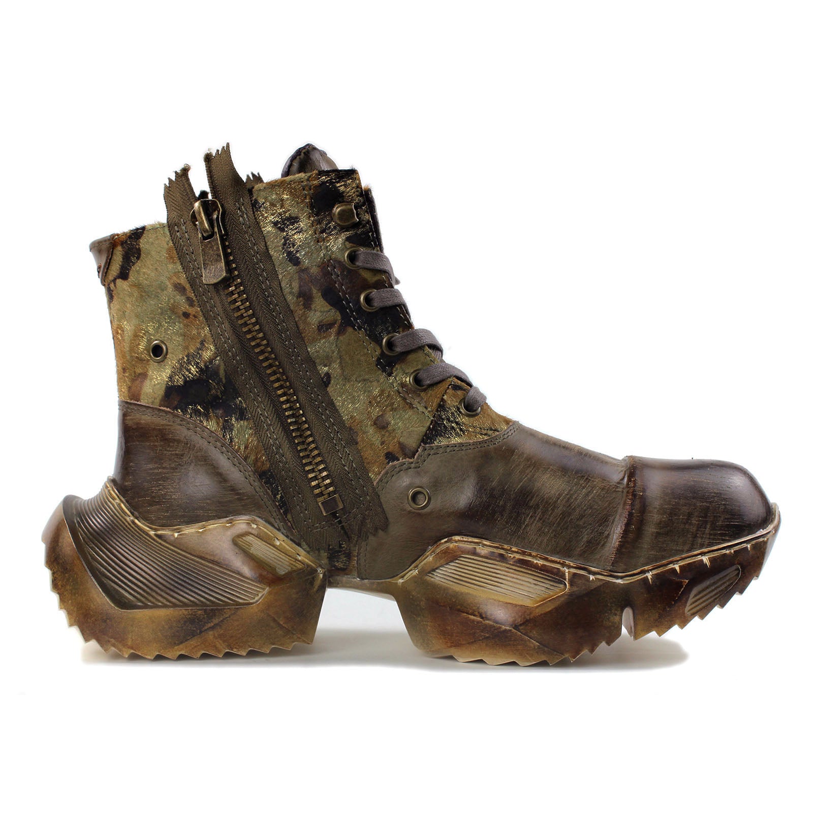 Herren-Lederstiefeletten