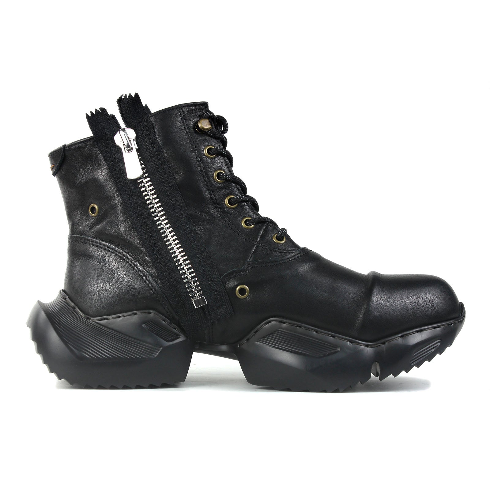 Herren-Lederstiefeletten