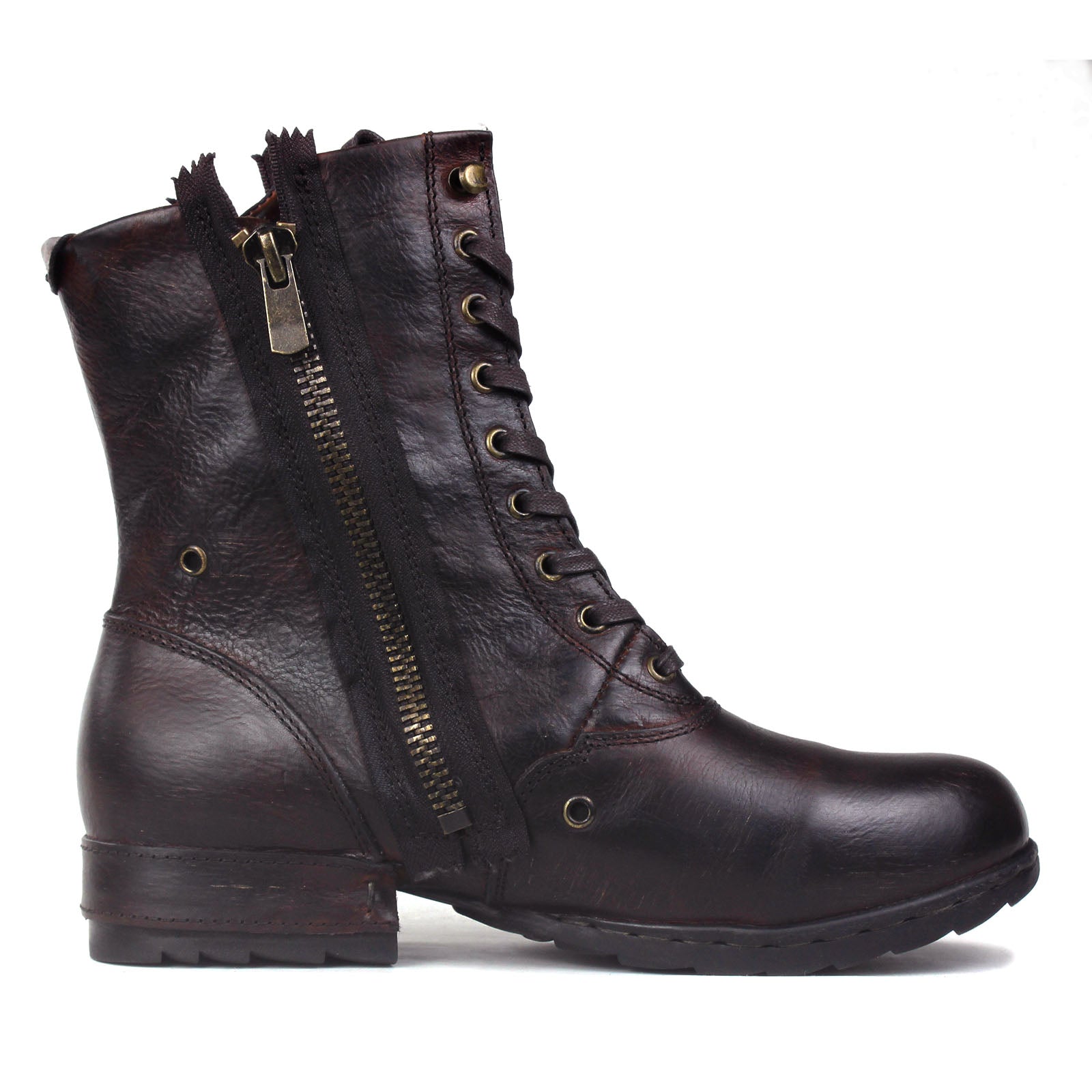 Herren-Lederstiefeletten