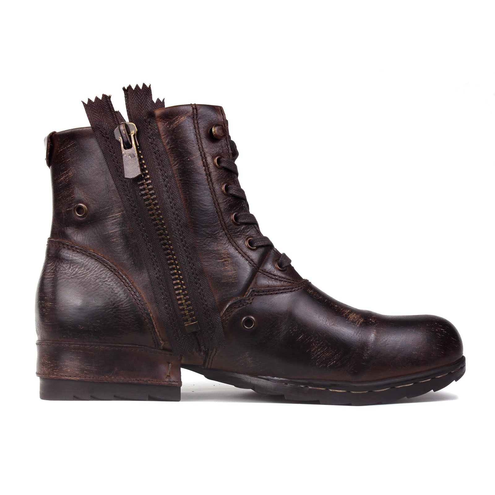 Bottines en cuir pour homme OS-5008-8-EF