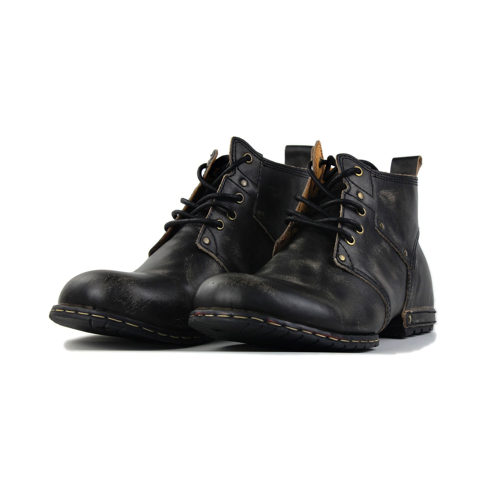 Bottines en cuir pour homme OSS-6015-2-Retro Brown