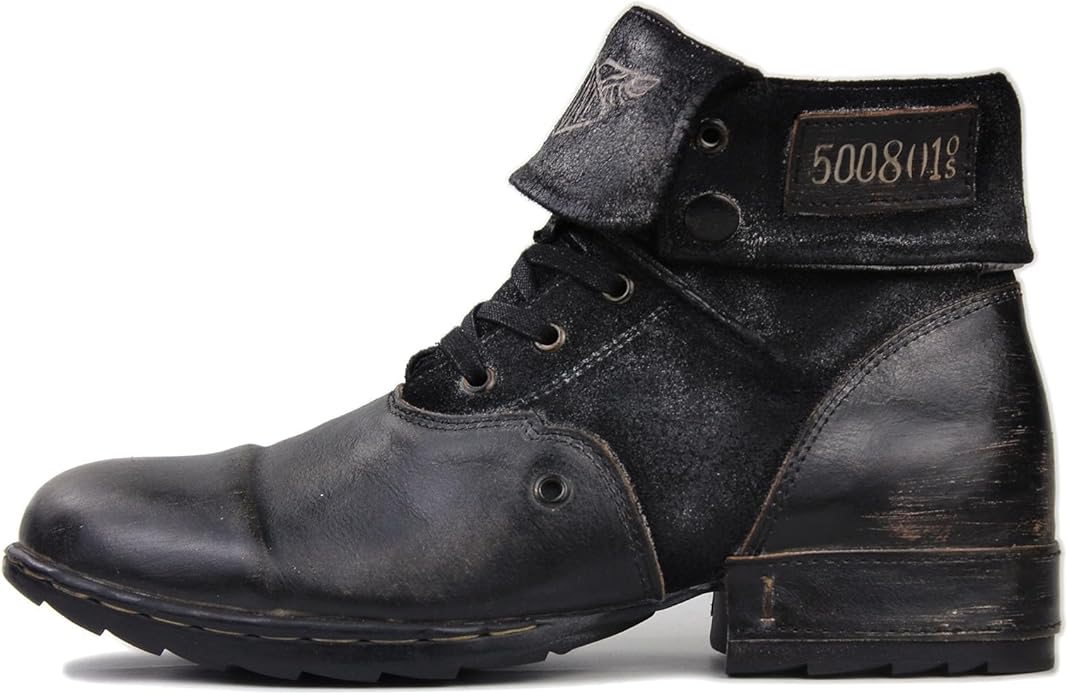 Men Foldable Vintage Chukka Boots OS-5008-8-US-R