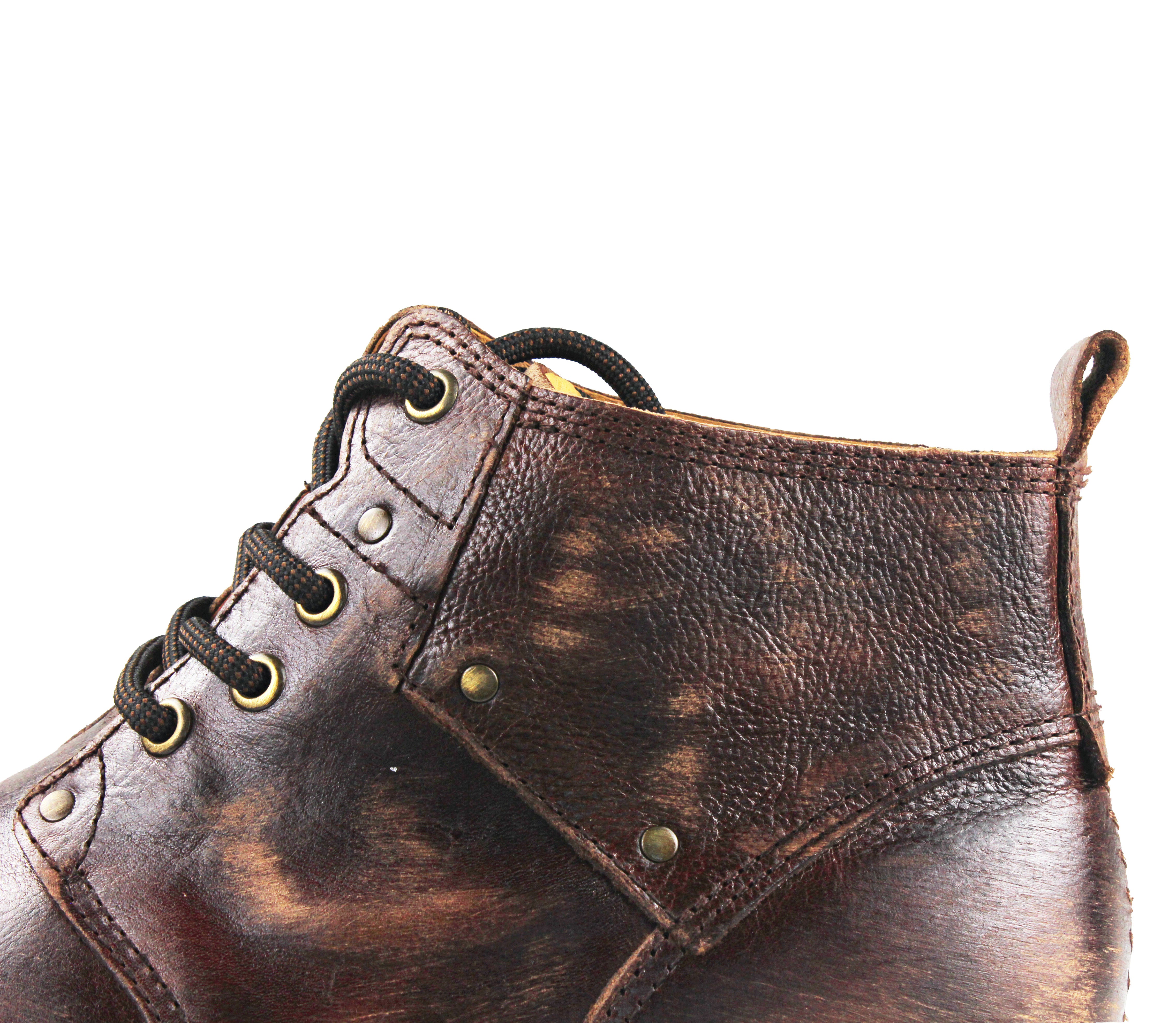 Bottines en cuir pour homme OSS-6015-2-Retro Brown