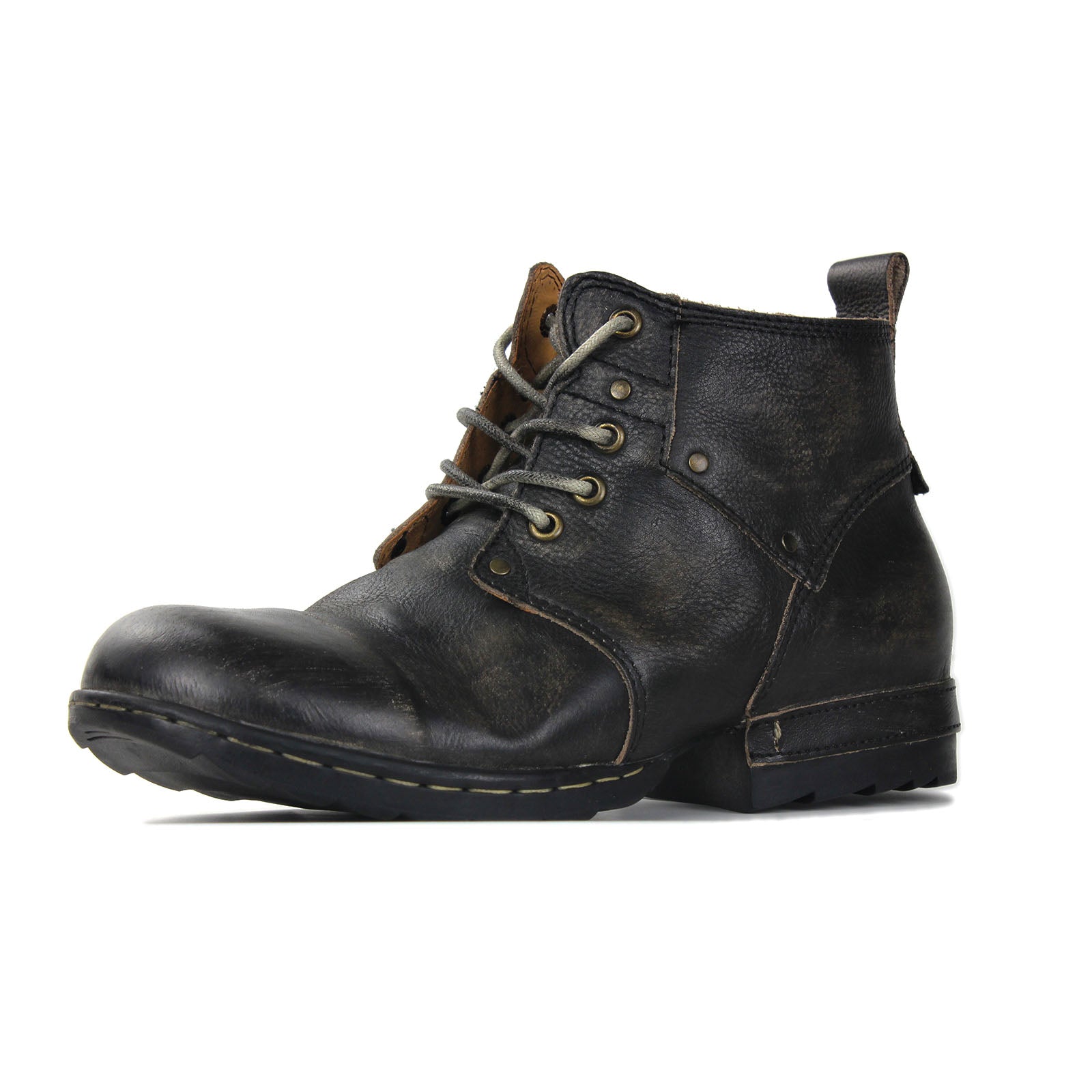 Bottines en cuir pour homme OSS-6015-3-BD