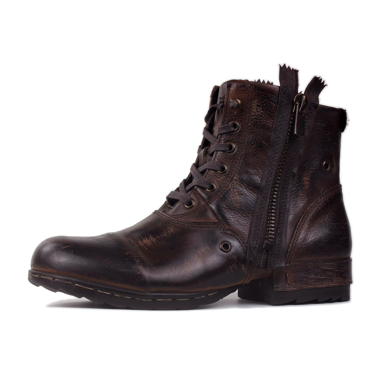 Bottines en cuir pour homme OS-5008-8-EF