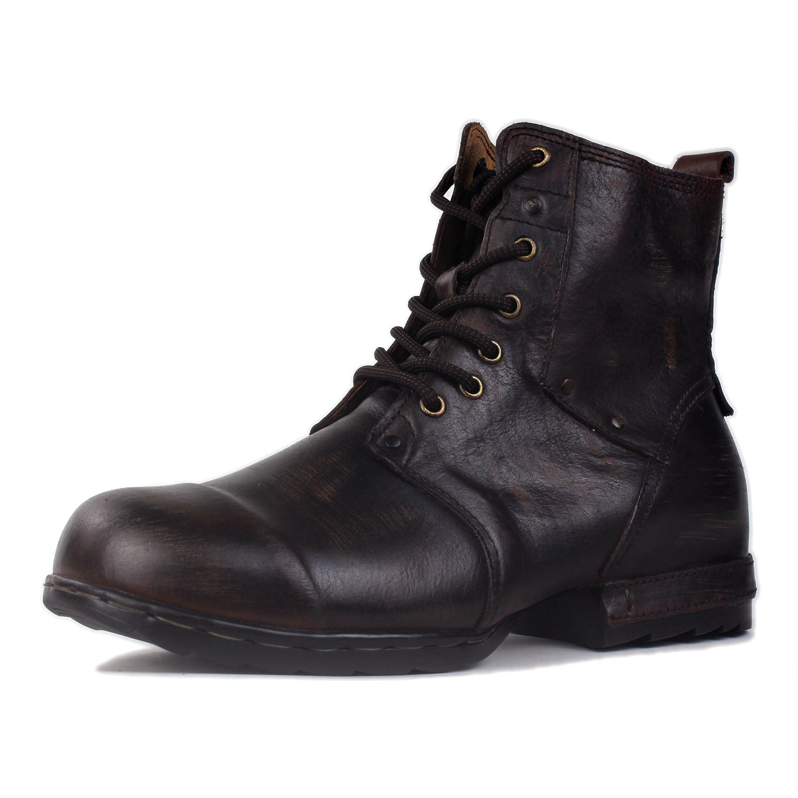 Herren-Lederstiefeletten