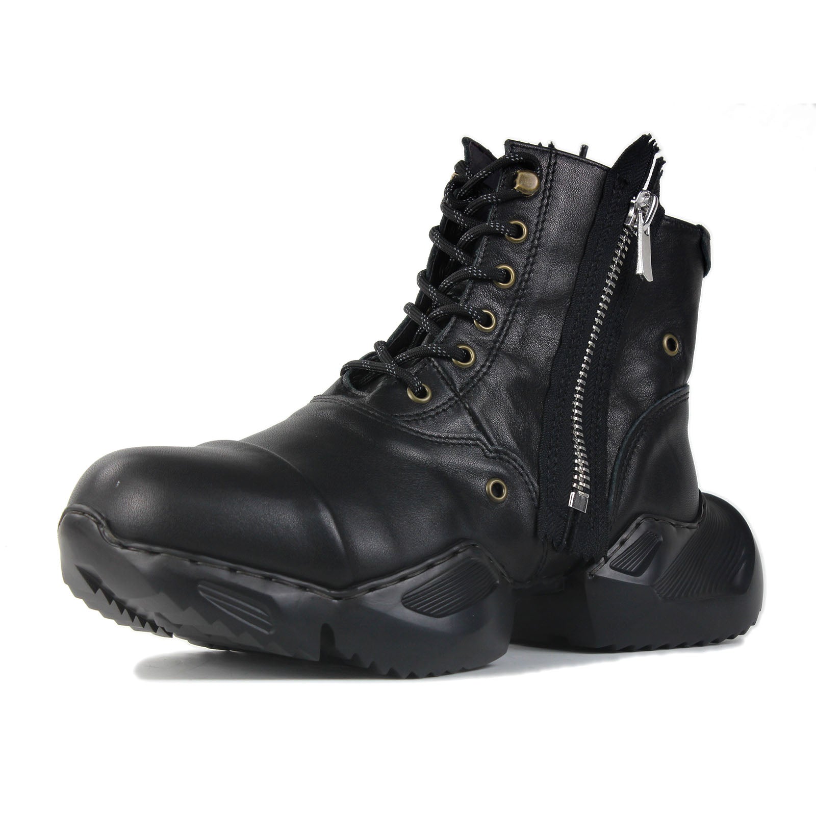 Herren-Lederstiefeletten