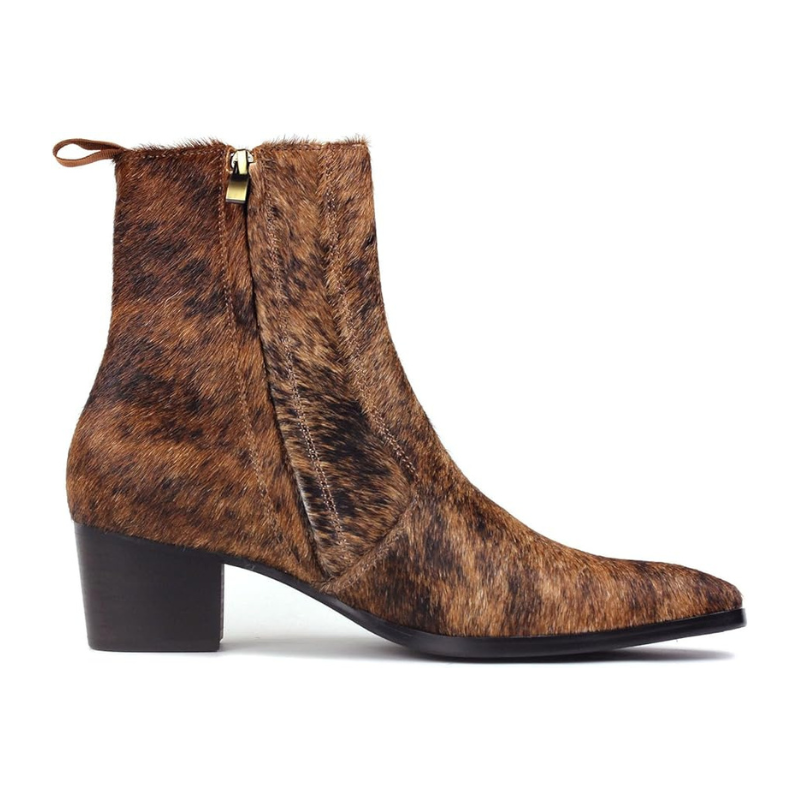 Pony Hair Chelsea Boot