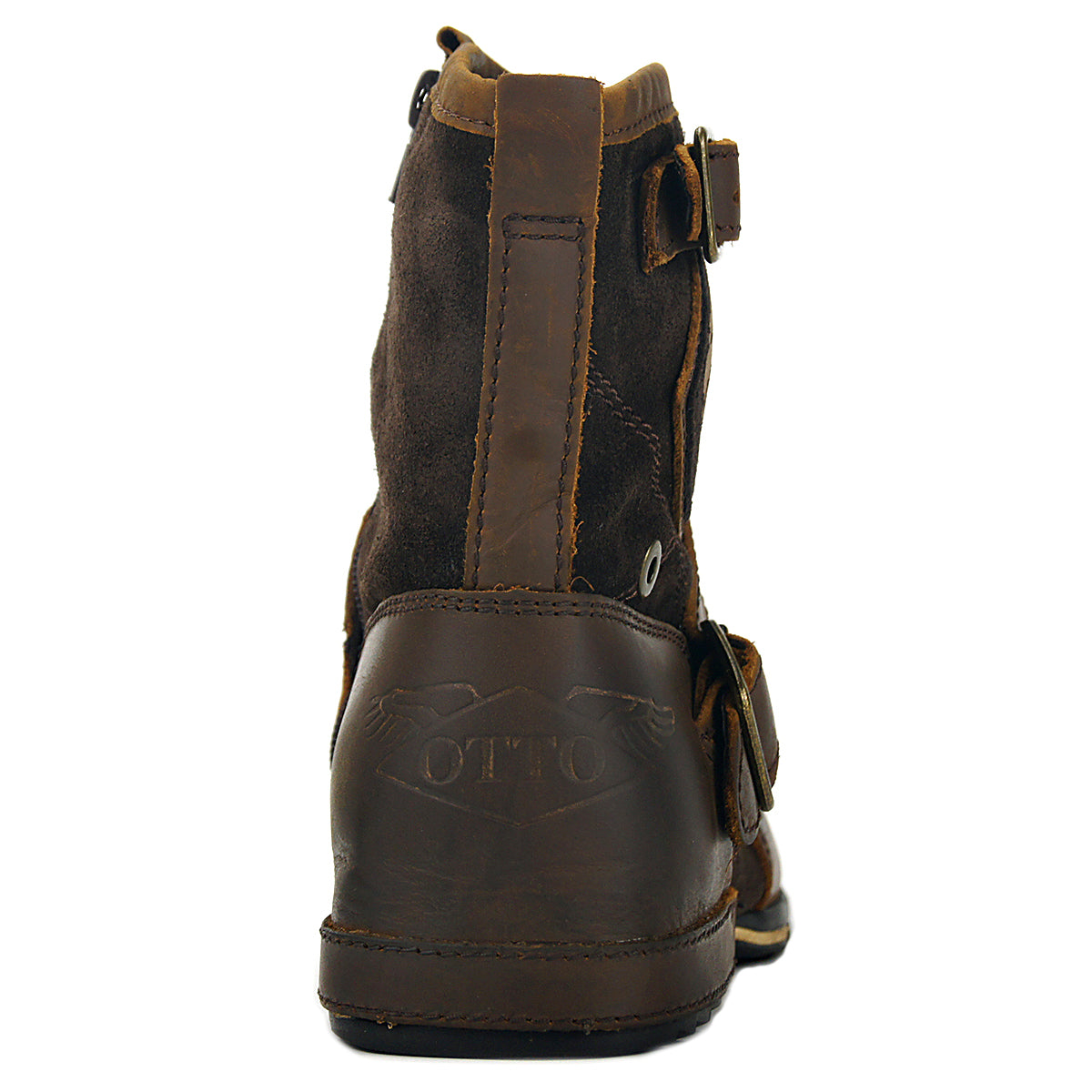 Bottines OSSTONE en cuir de vache véritable pour homme 5008-1