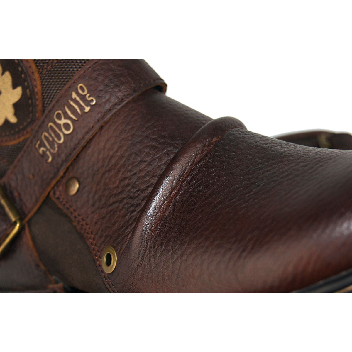 Bottines d'hiver en cuir véritable pour homme