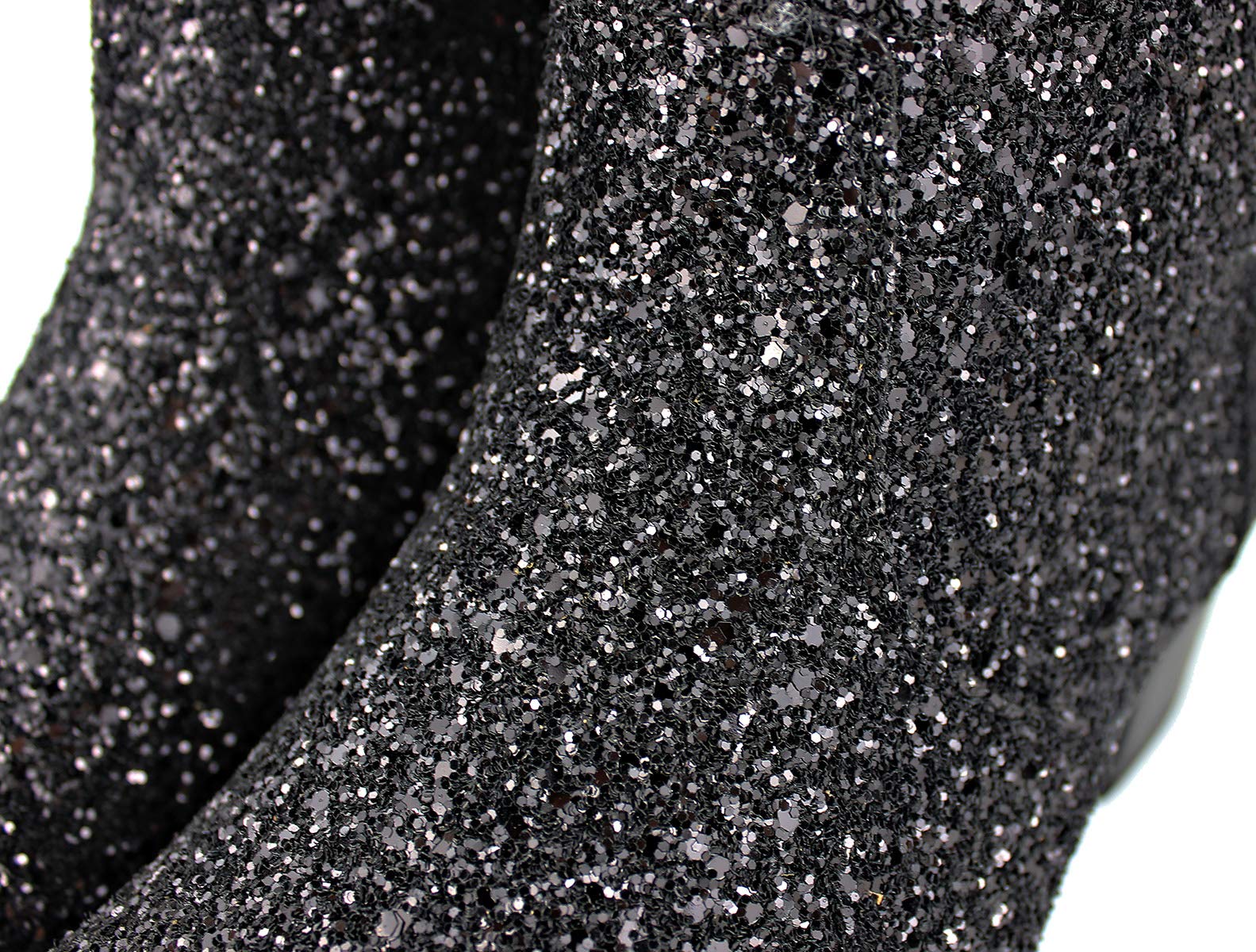 Bottes habillées OSSTONE pour hommes en cuir à paillettes Chukka, bottes de créateur, chaussures à talons décontractées avec fermeture éclair