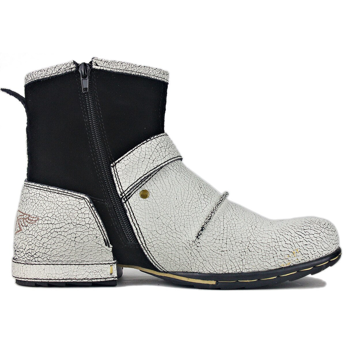 Bottines en cuir pour hommes