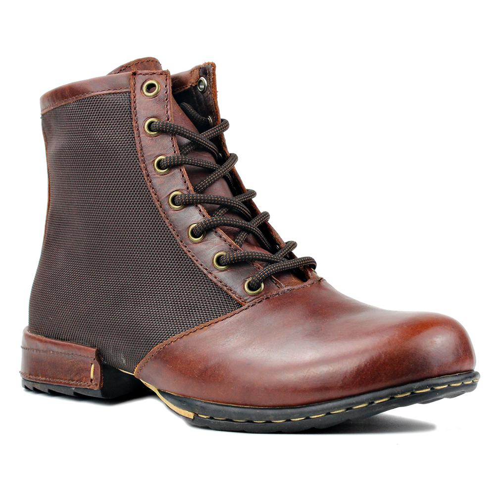 Bottines en cuir de vache véritable pour homme - Printemps/Automne