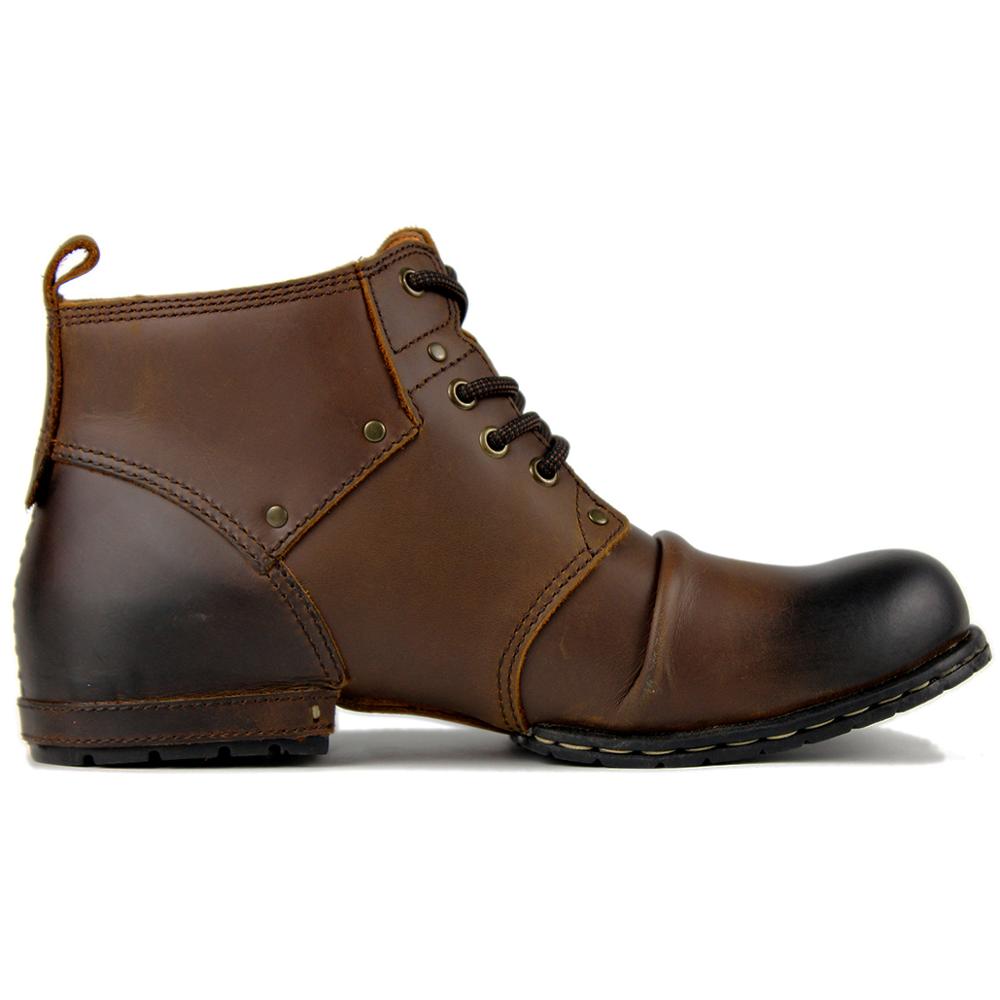 Men's Genuine Leather Flat Shoes