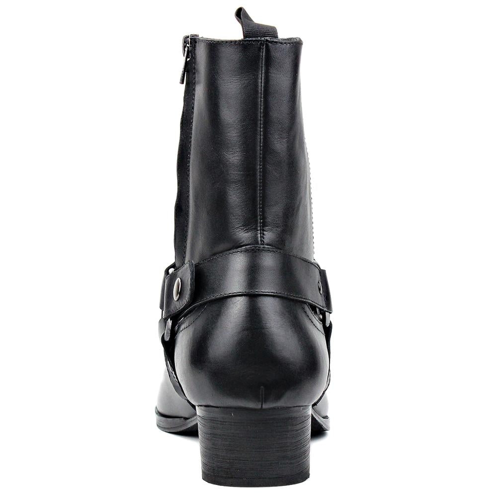 Bottines Chelsea en cuir de veau