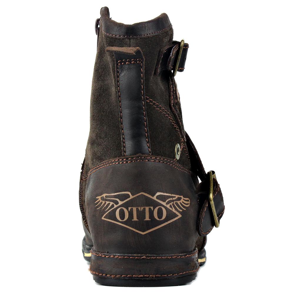 Herren-Chukka-Stiefel aus Leder