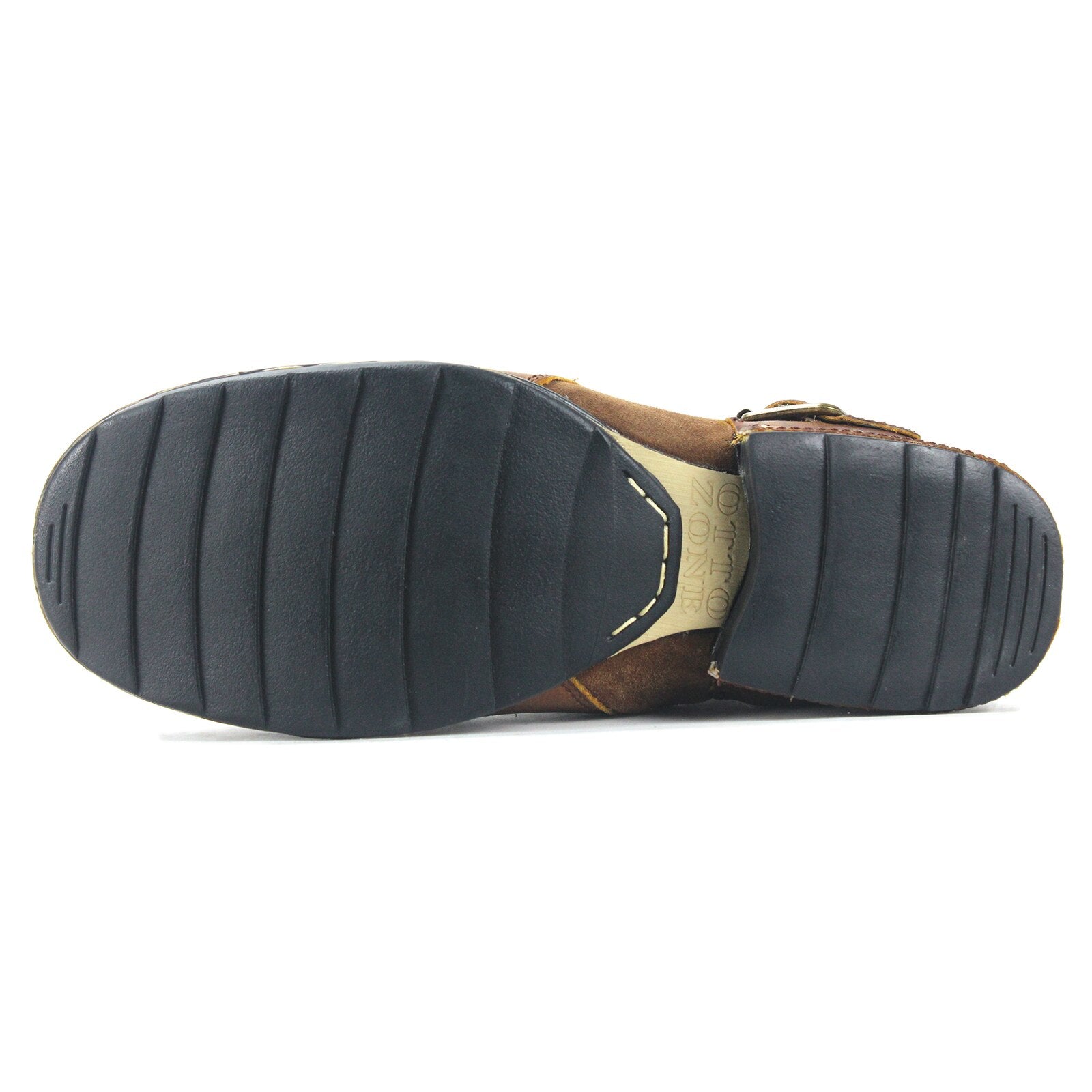 Herren-Stiefeletten aus echtem Leder – Braun 