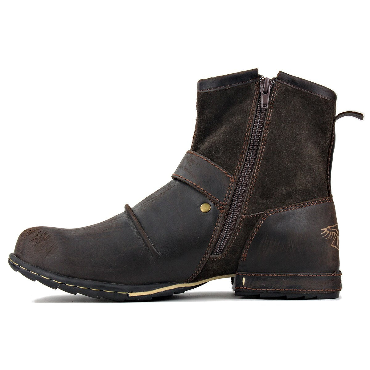 Herren-Chukka-Stiefel aus Leder